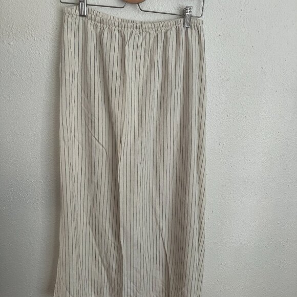 Cotton On White Striped Maxi Skirt - Picture 2 of 4